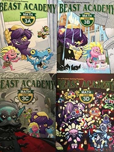 Beast Academy Math Guide 3D (Beast Academy Math--Art of Problem Solving) - GOOD - Image 1