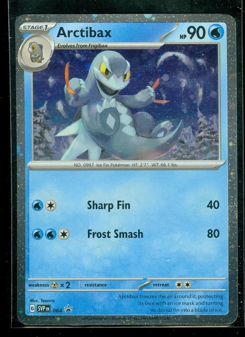 Pokemon Arctibax Svp 064 Paradox Rift - Promo - Holo - Near Mint - Pokemon TCG - Image 1