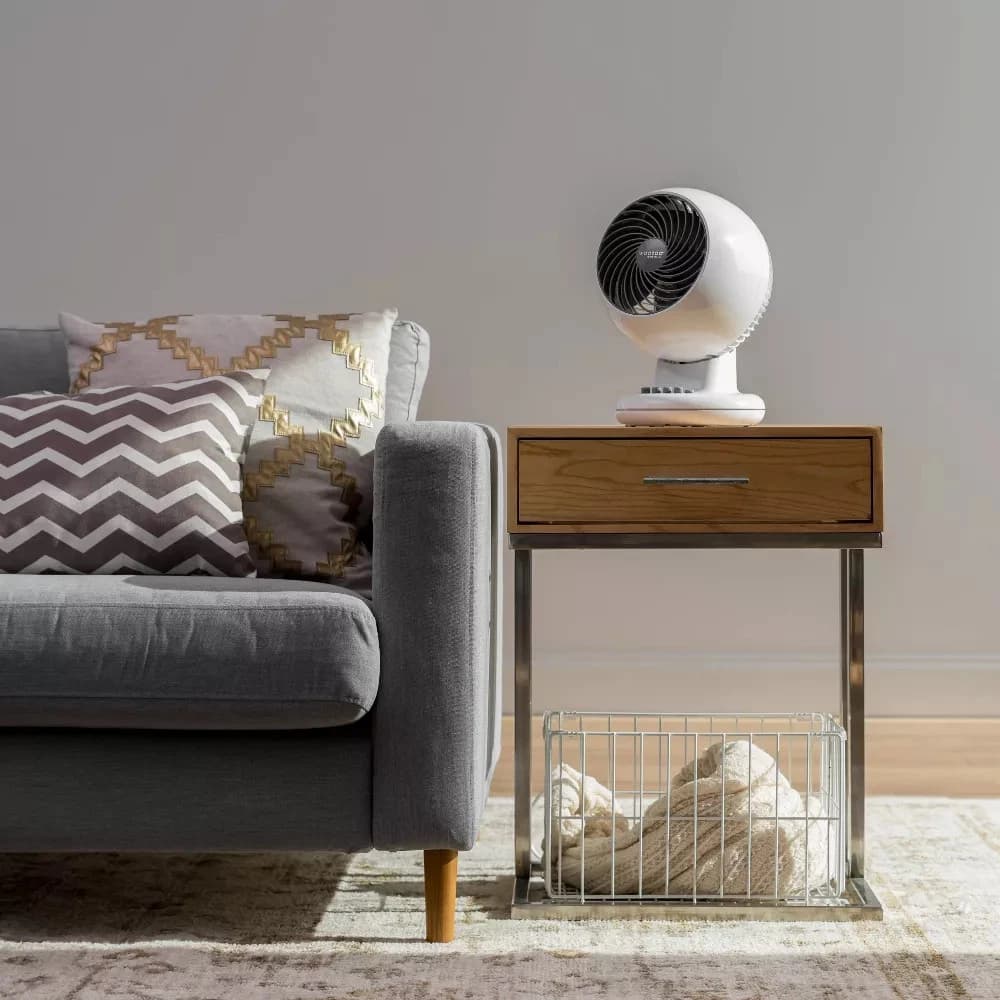 IRIS WOOZOO Oscillating Fan with Timer 3 Speed Settings - Image 3