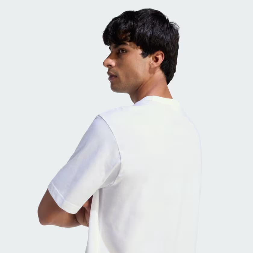 adidas Men's Mexico DNA T-Shirt - White - Size L - Image 5