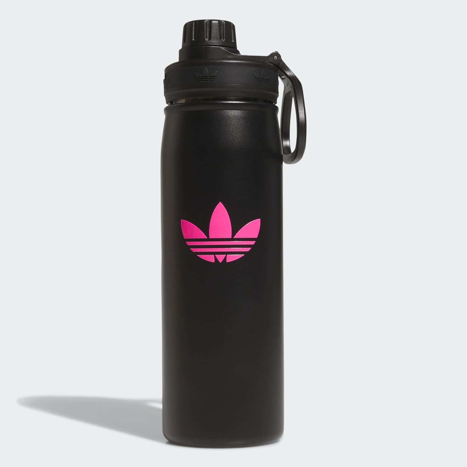 adidas Men's ORI M STEEL 600 METAL BOTTLE - Black/Lucid Pink - Image 1