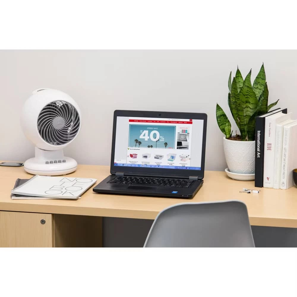IRIS WOOZOO Oscillating Fan with Timer 3 Speed Settings - Image 4