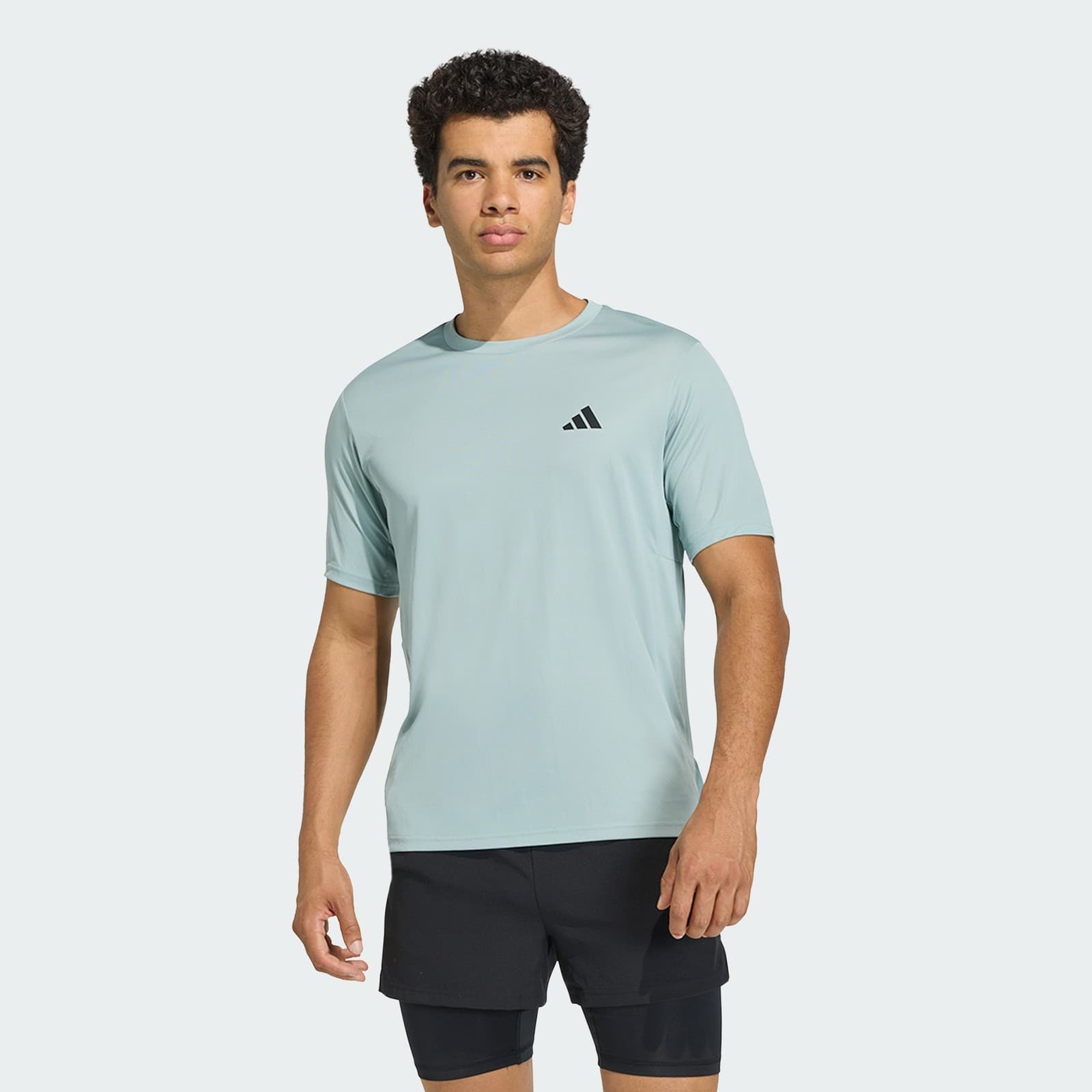 adidas Men's WORKOUT ESSENTIALS BASE T-SHIRT - Wonder Sage - Size 2XL - Image 1