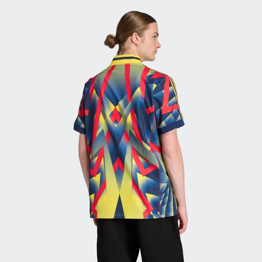 adidas Men's Arsenal FC LFSTLR Jersey - Yellow/Pure Ruby/Night Indigo - Size S - Image 2