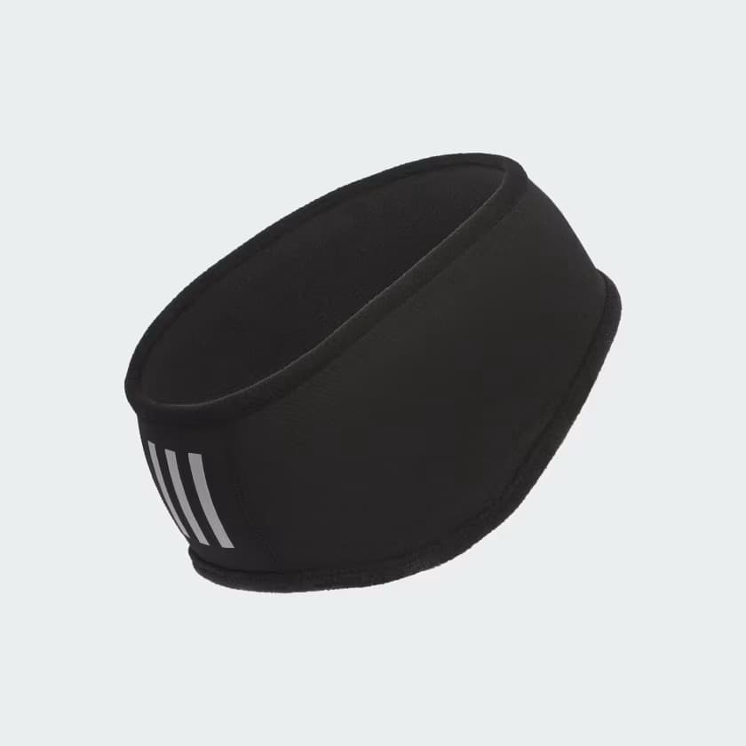 adidas Men's Alphaskin Headband - Black/Reflective Silver - Image 2