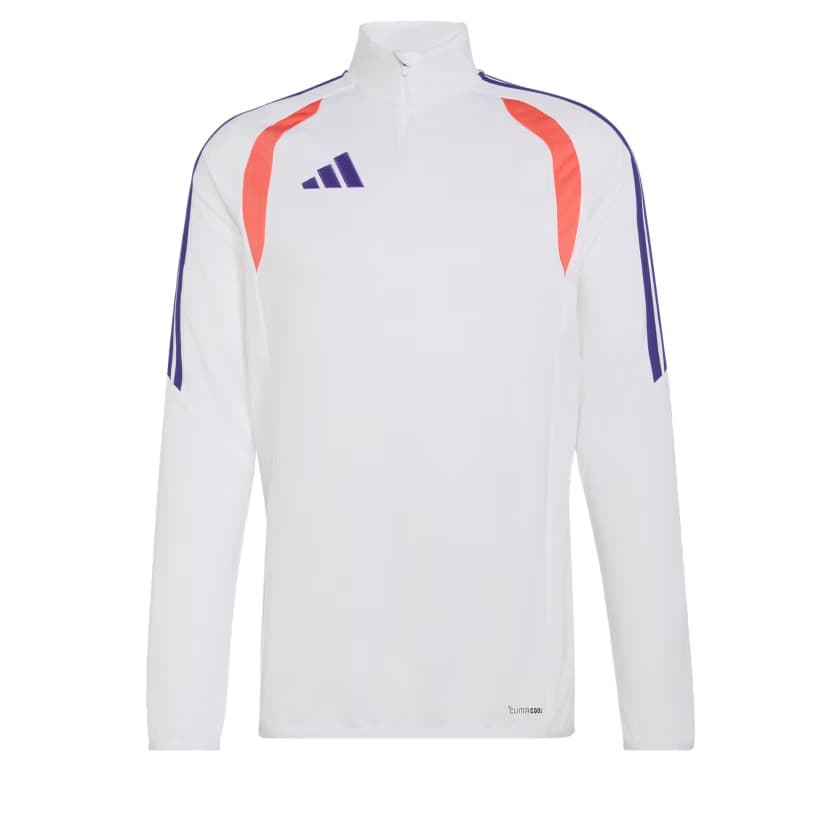 adidas Men's Tiro26 League Top - White/Pure Purple/Semi Turbo - Size 2XL - Image 6