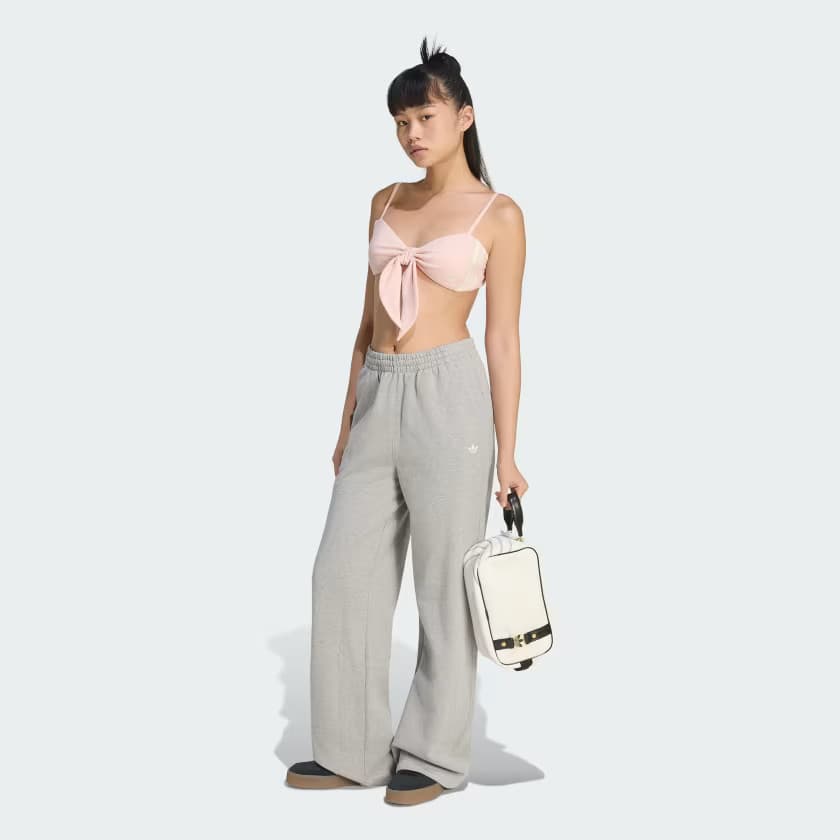 adidas Women's ORIGINALS SUMMER GLOW BRALET - Sandy Pink - Size XL - Image 4