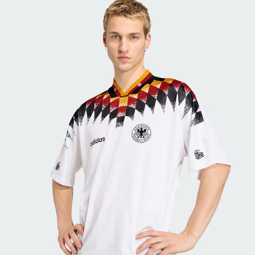 adidas Men's Germany Home Jersey 1994 - White - Size 2XL - Image 4
