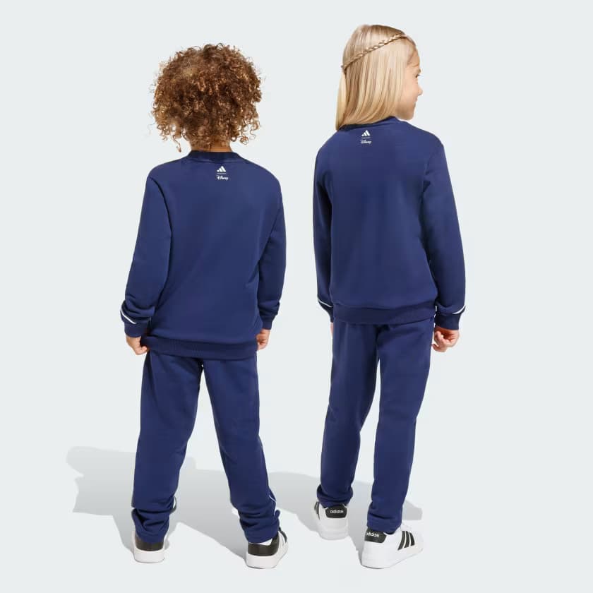 adidas Kids' DISNEY MICKEY MOUSE - Dark Blue/Pure Orange/Off White - Size 2T - Image 2