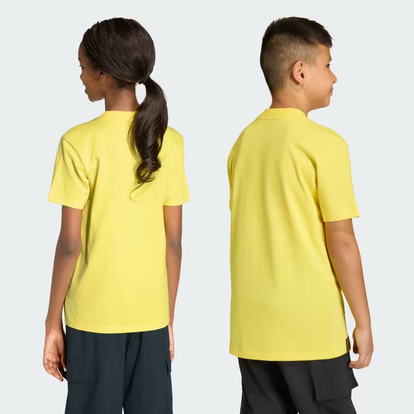 adidas Kids' FIFA World Cup 26™ Colombia T-Shirt - Impact Yellow - Size M - Image 2