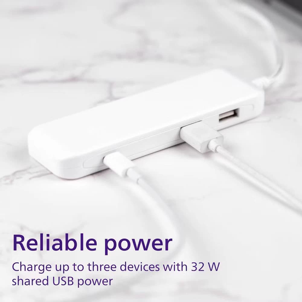 Philips 6ft USB Charging Station with USB-A and USB-C - Image 2