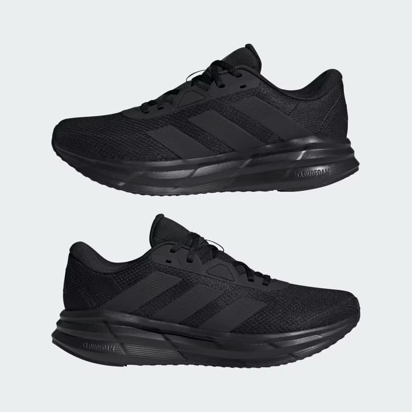 adidas Men's Galaxy 7 Running Shoes - Core Black - Size 7.5 - Image 6