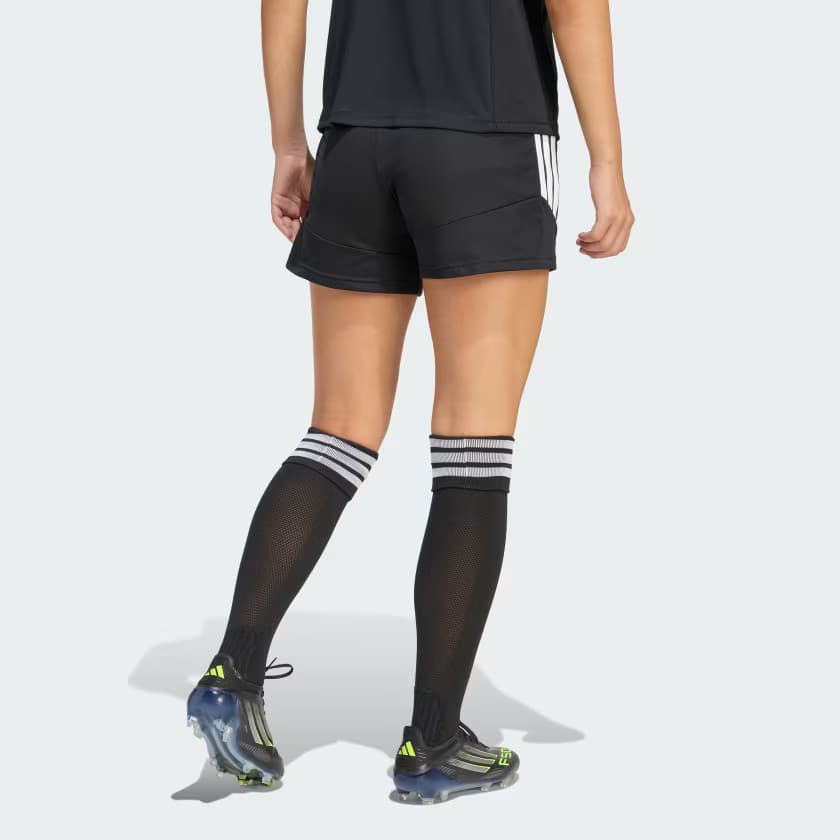 adidas Women's Tiro 26 League Short Shorts - Black/White - Size L - Image 2