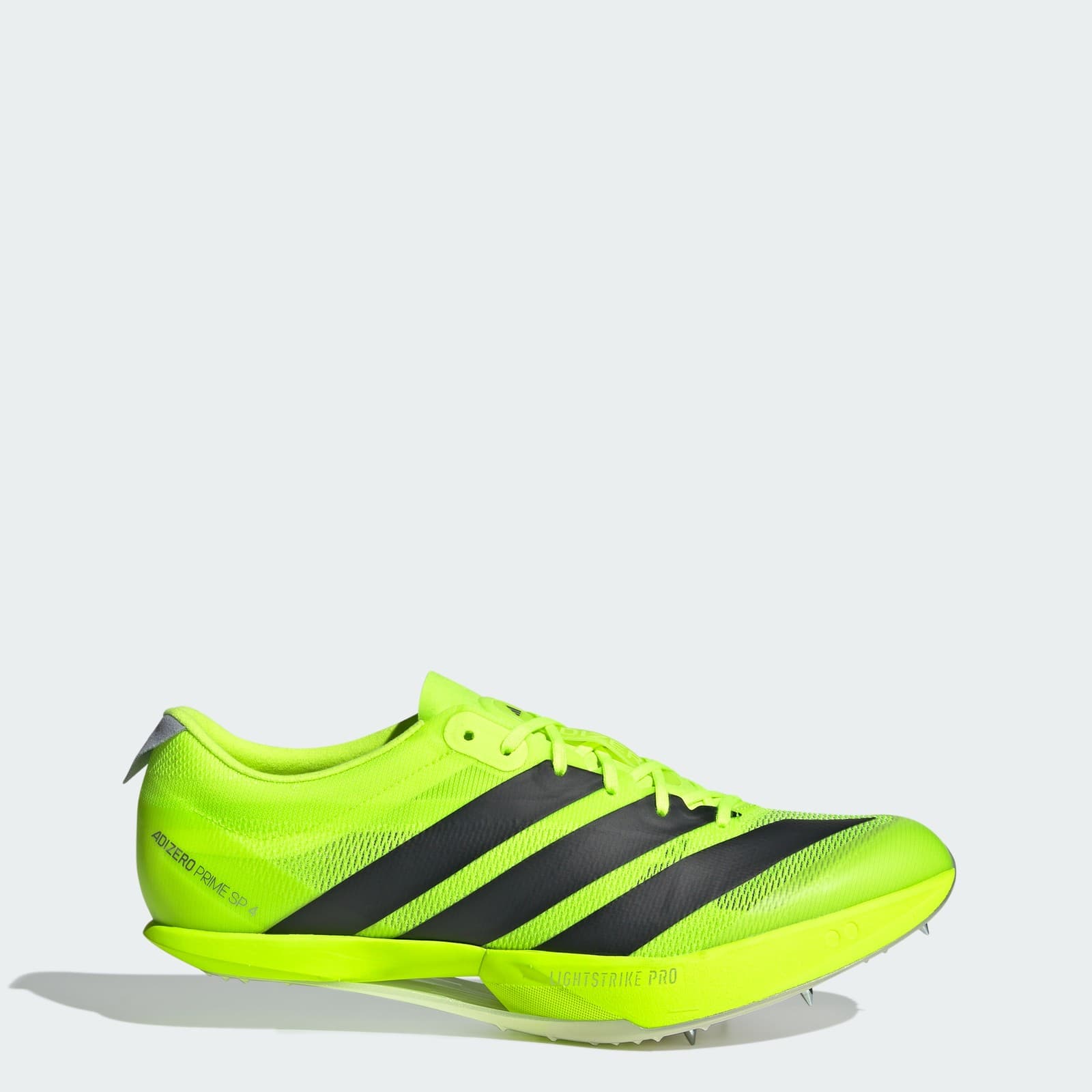adidas Men's Adizero Prime Shoes - Lucid Lemon/Core Black/Silver Metall - Size 5 - Image 1