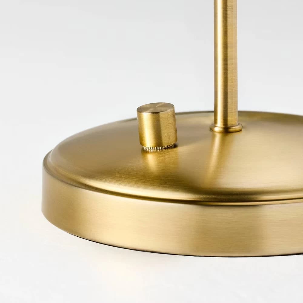 Hinge Desk Table Lamp Green/Brass - Hearth & Hand with Magnolia - Image 4