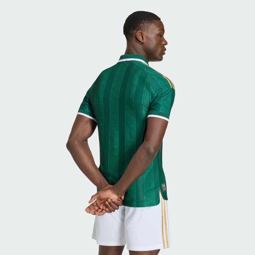 adidas Men's South Africa 26 Away Jersey - Team Dark Green/Team Green - Size S - Image 2