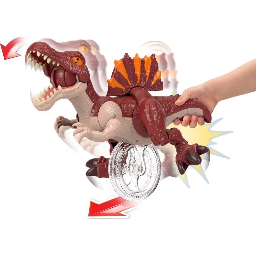 Fisher-Price Imaginext Jurassic World Rebirth Sprinting Spinosaurus Dinosaur - Image 2