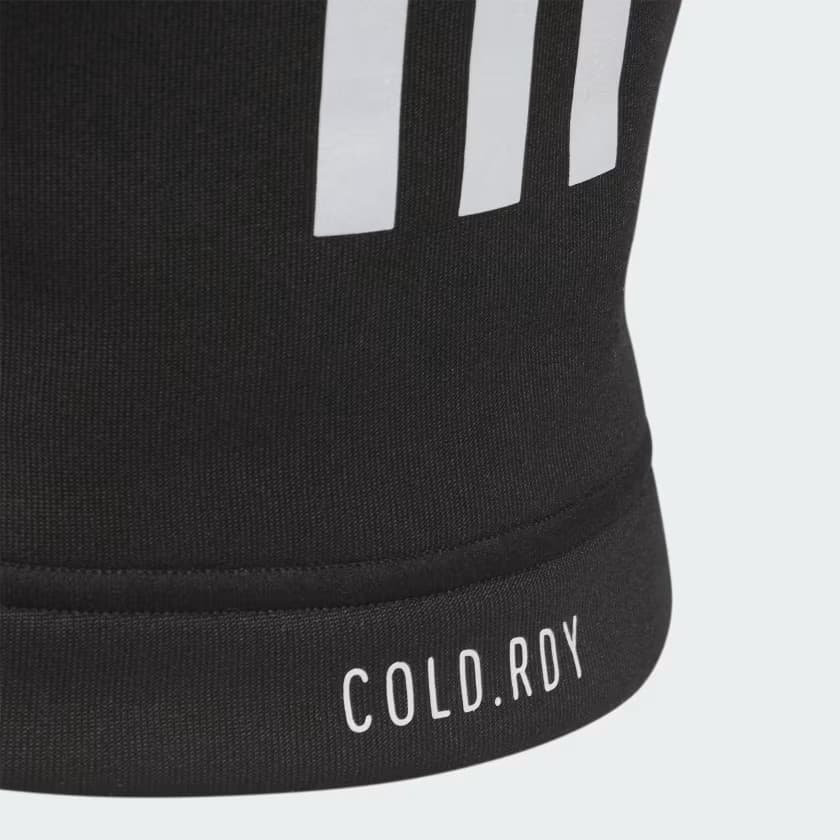 adidas Men's Alphaskin Neck Warmer - Black/Reflective Silver - Image 6