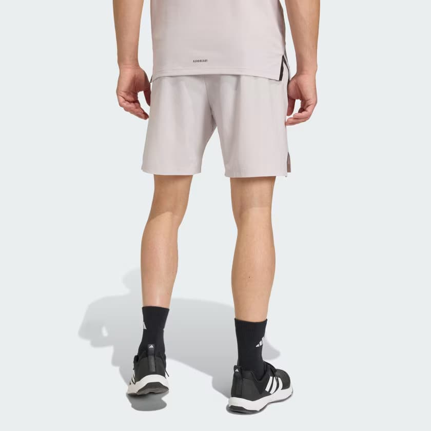 adidas Men's Designed for Training Workout Shorts - Ice Purple - Size S - Image 2