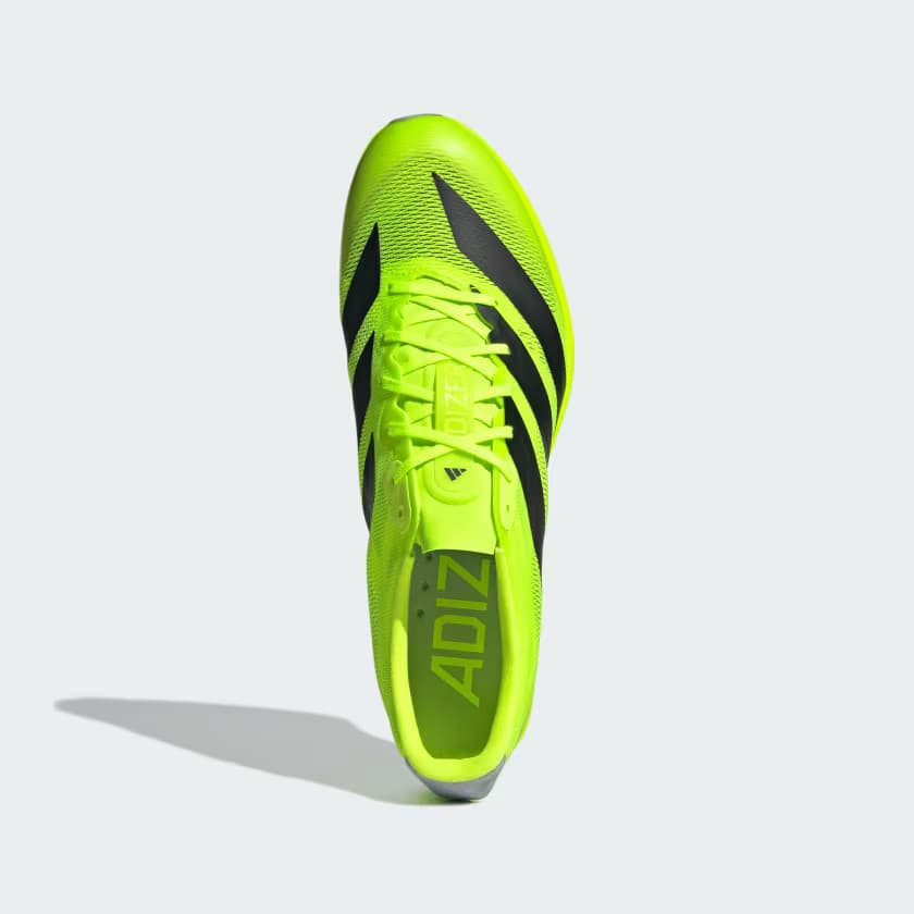 adidas Men's Adizero Prime Shoes - Lucid Lemon/Core Black/Silver Metall - Size 5 - Image 2