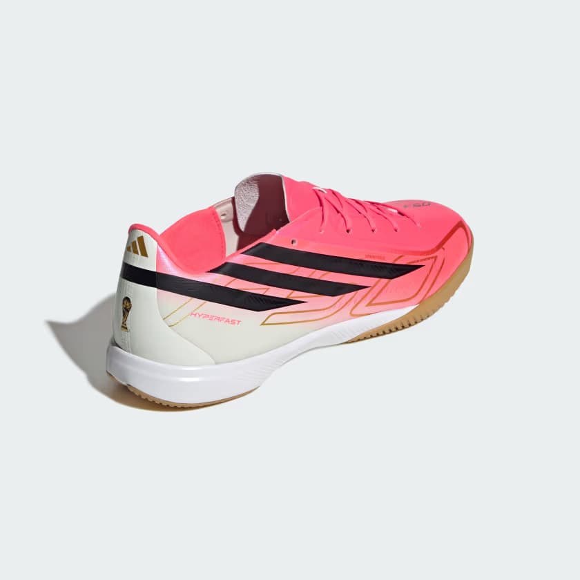 adidas Men's F50 Hyperfast Shoes - Solar Turbo/Core Black - Size 12.5 - Image 5