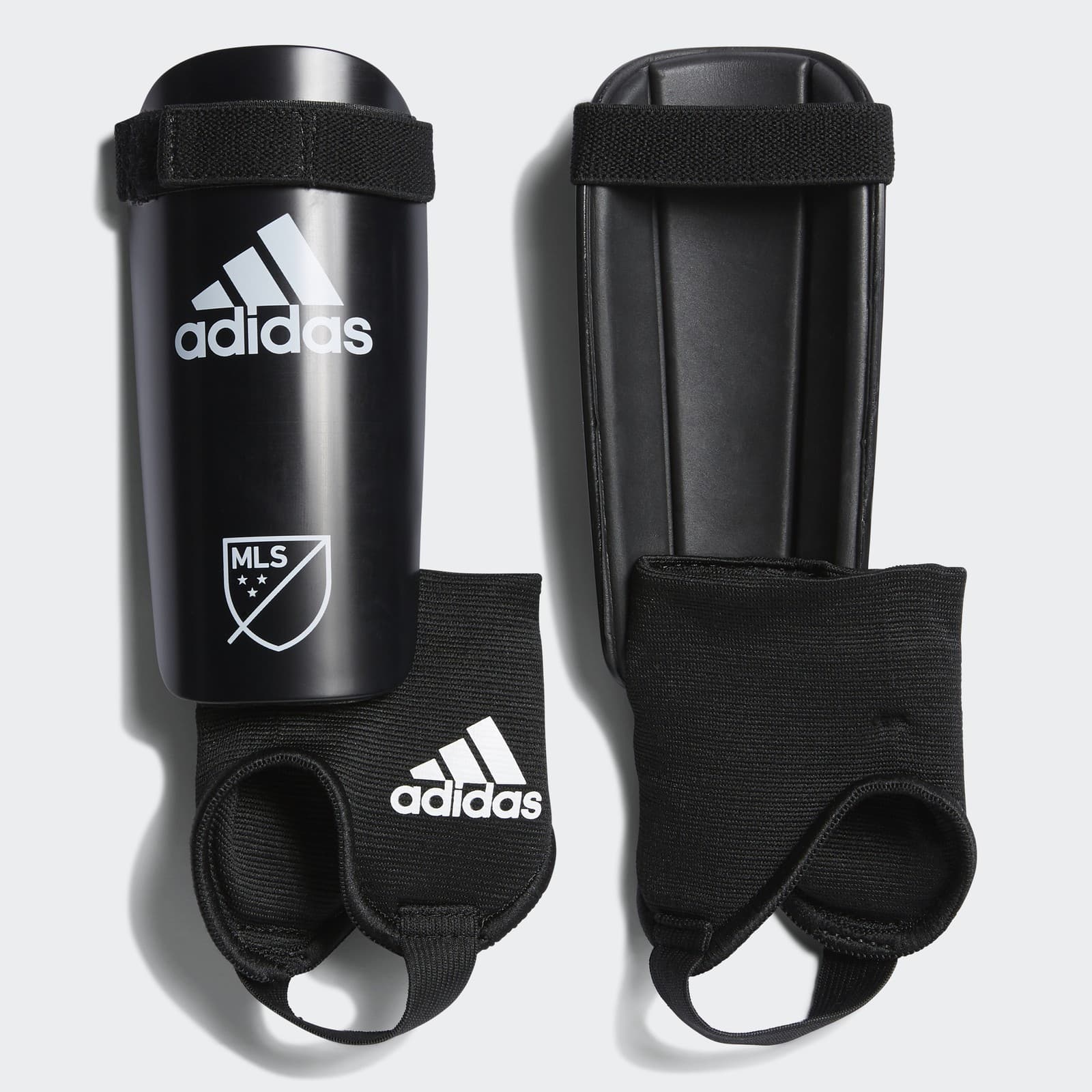 adidas Kids' Shin Guards - Black/White - Size Small - Image 1