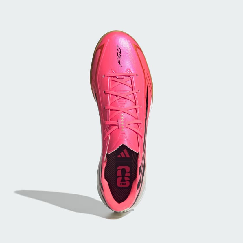 adidas Men's F50 Hyperfast Shoes - Solar Turbo/Core Black - Size 12.5 - Image 2
