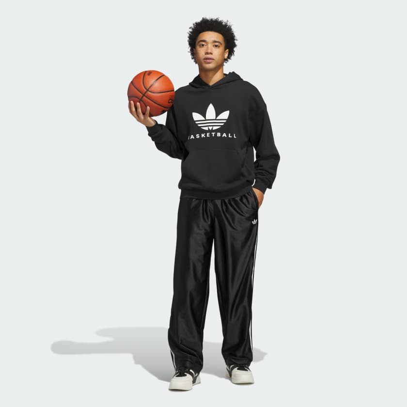 adidas Men's OG FOUN. HOODIE - Black - Size XS - Image 5