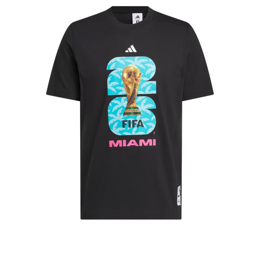 adidas Men's FIFA World Cup 26™ Host City Miami Graphic T-Shirt - Black - Size S - Image 6