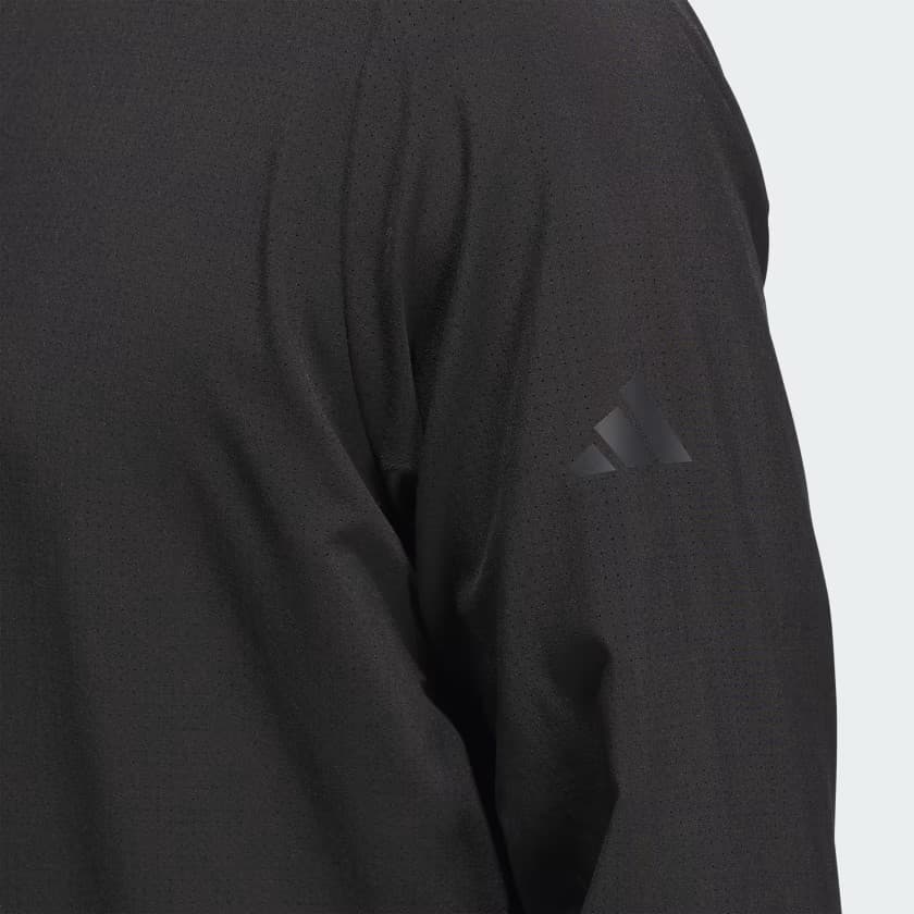 adidas Men's Ultimate365 Anorak Jacket - Black/Carbon - Size 2XL - Image 4