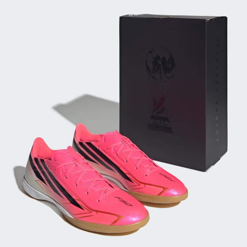 adidas Men's F50 Hyperfast Shoes - Solar Turbo/Core Black - Size 12.5 - Image 6