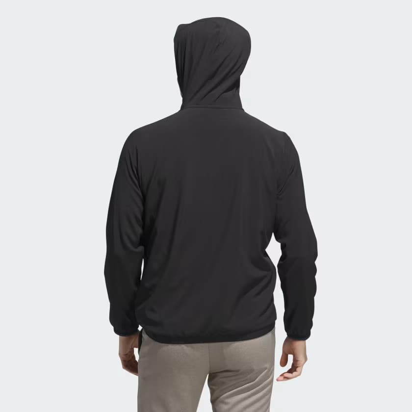 adidas Men's Ultimate365 Anorak Jacket - Black/Carbon - Size 2XL - Image 2