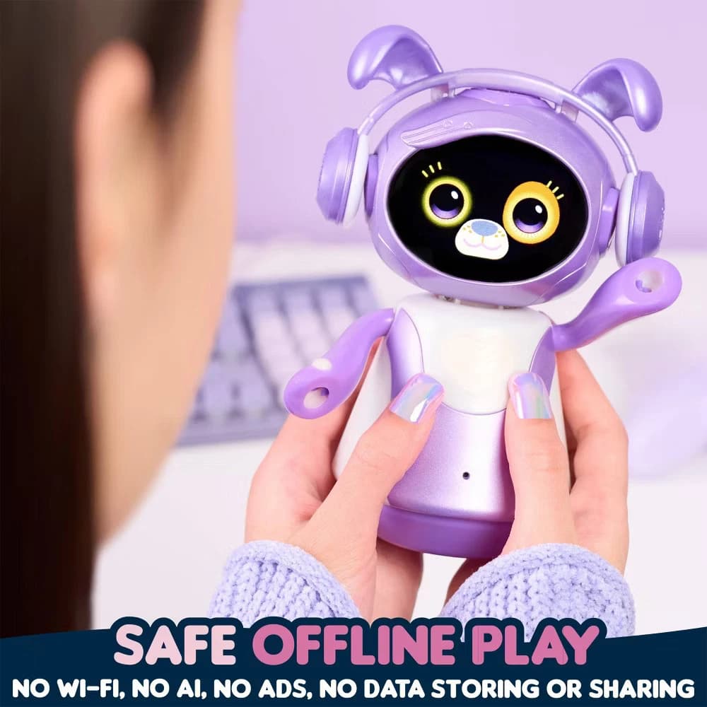 emotoBOT LEX-C Interactive Robot Kids Toy Touch-and Sound-Responsive Robot - Image 4