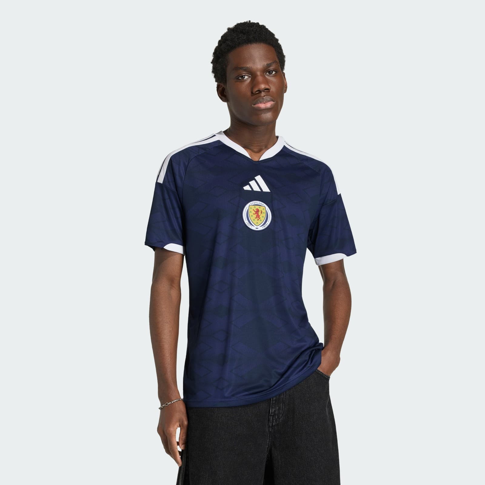 adidas Men's Scotland 26 Home Jersey - Night Sky - Size S - Image 1