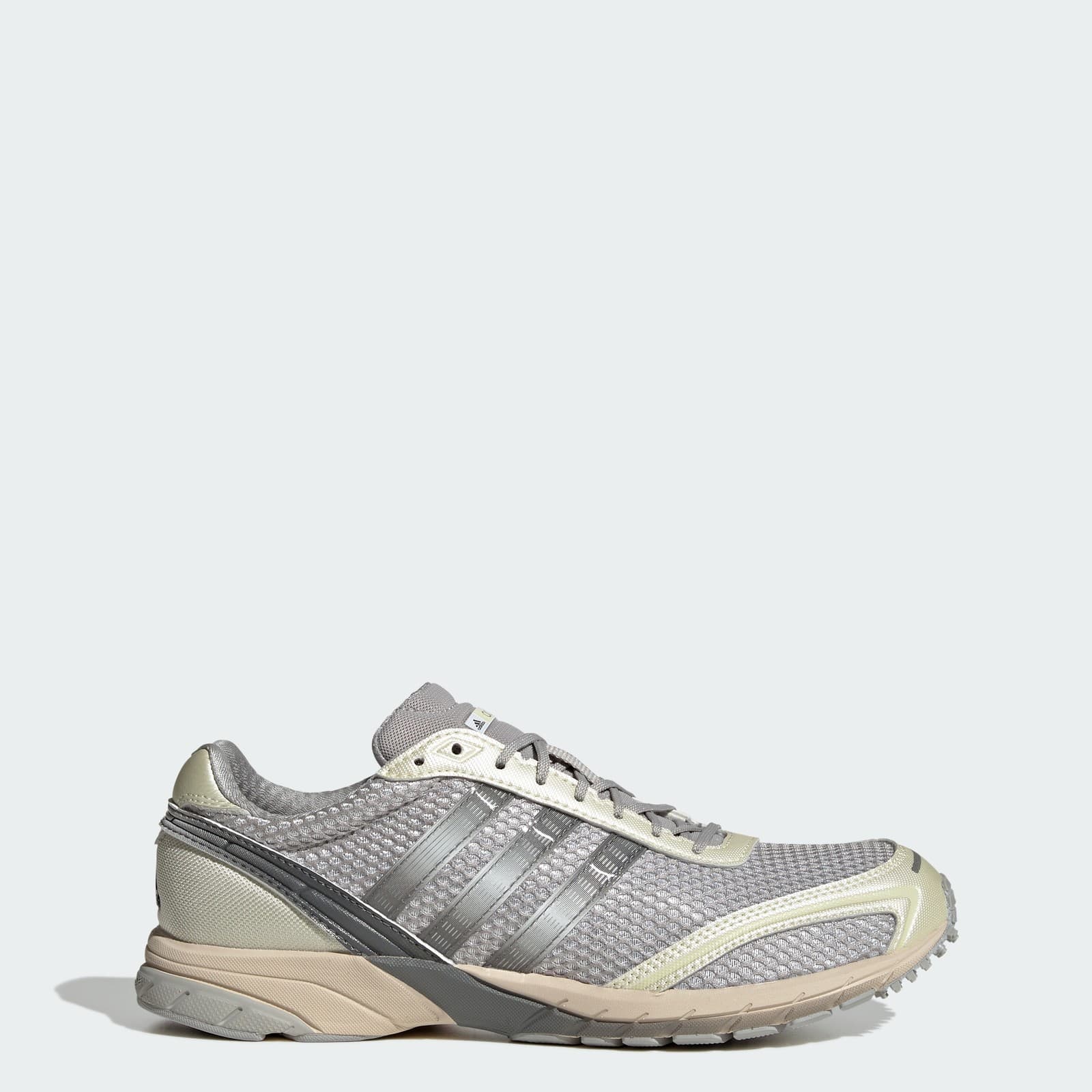 adidas Women's ADIZERO ADIOS SHOES - Silver Metallic/Grey Four - Size 9.5 - Image 1