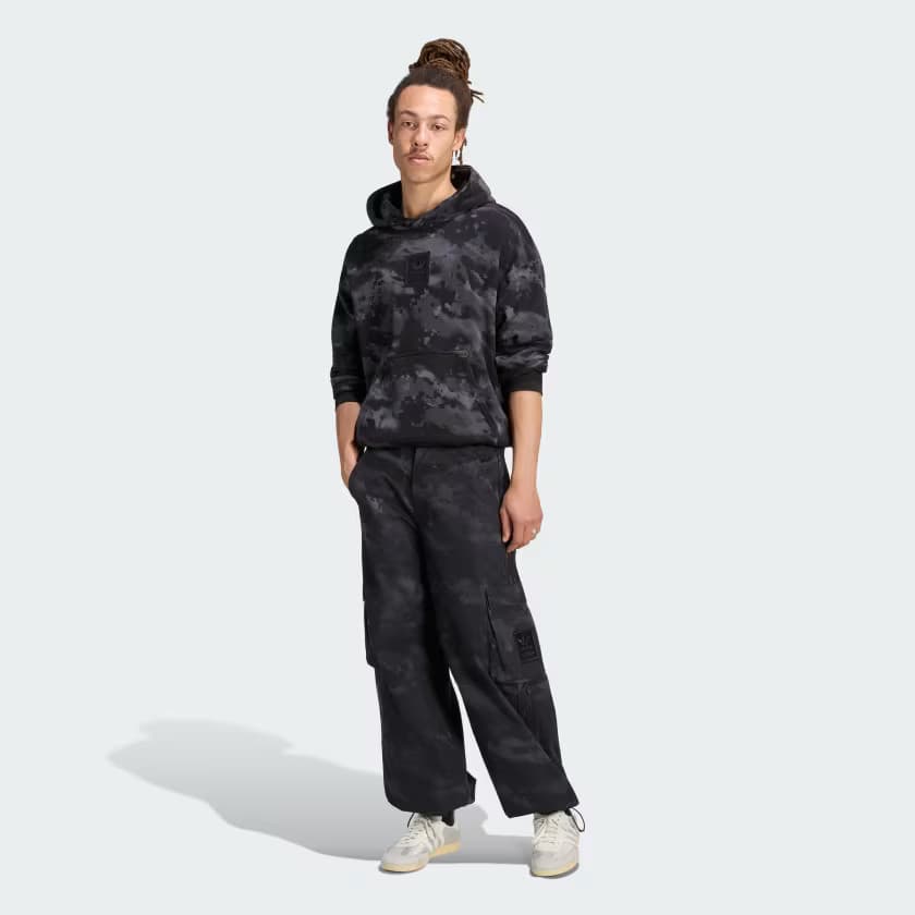 adidas Men's CAMO PANTS - Black - Size XL - Image 3