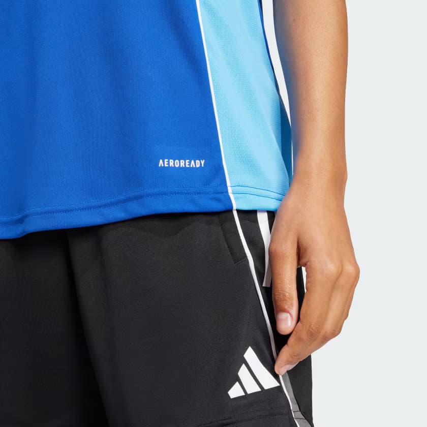 adidas Women's Tiro 25 Competition Jersey - Royal Blue/Blue Burst - Size S - Image 5