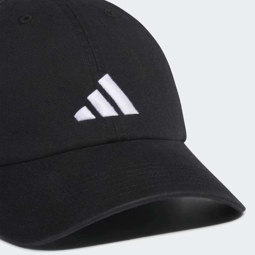 adidas Men's Ultimate Hat - Black/White - Image 3