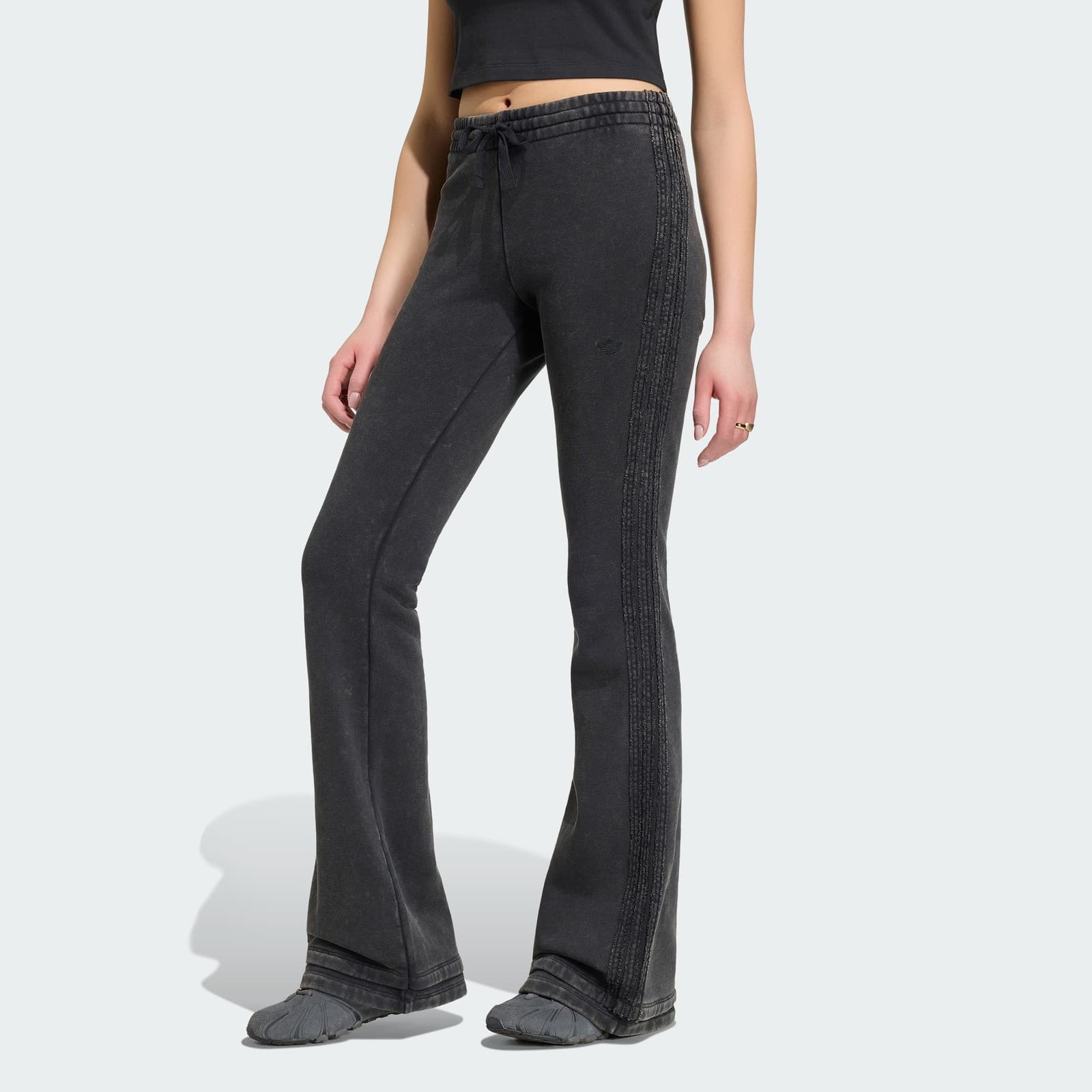 adidas Women's SST BOOTCUT PANT - Black - Size S - Image 1