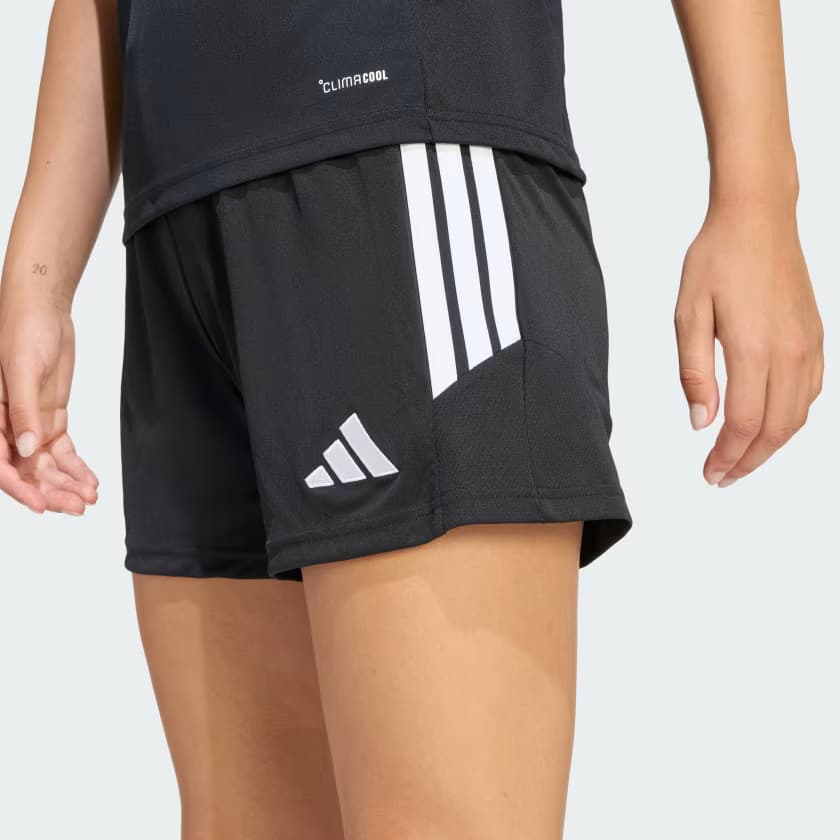 adidas Women's Tiro 26 League Short Shorts - Black/White - Size L - Image 6