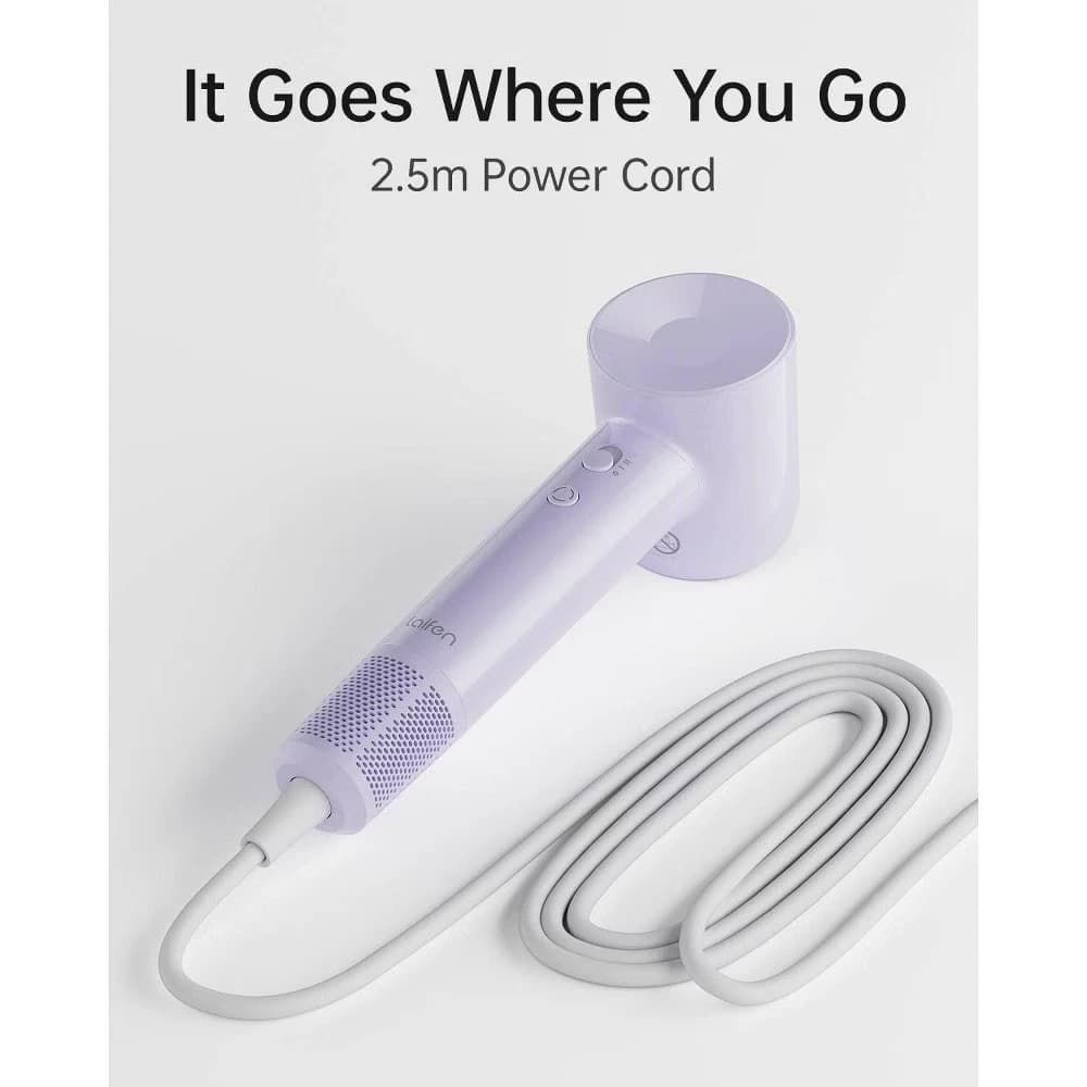 Laifen SE Lite Hair Dryer - Purple - 1400 Watts - Size 1400 Watts - Image 10