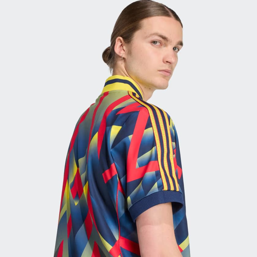 adidas Men's Arsenal FC LFSTLR Jersey - Yellow/Pure Ruby/Night Indigo - Size S - Image 5