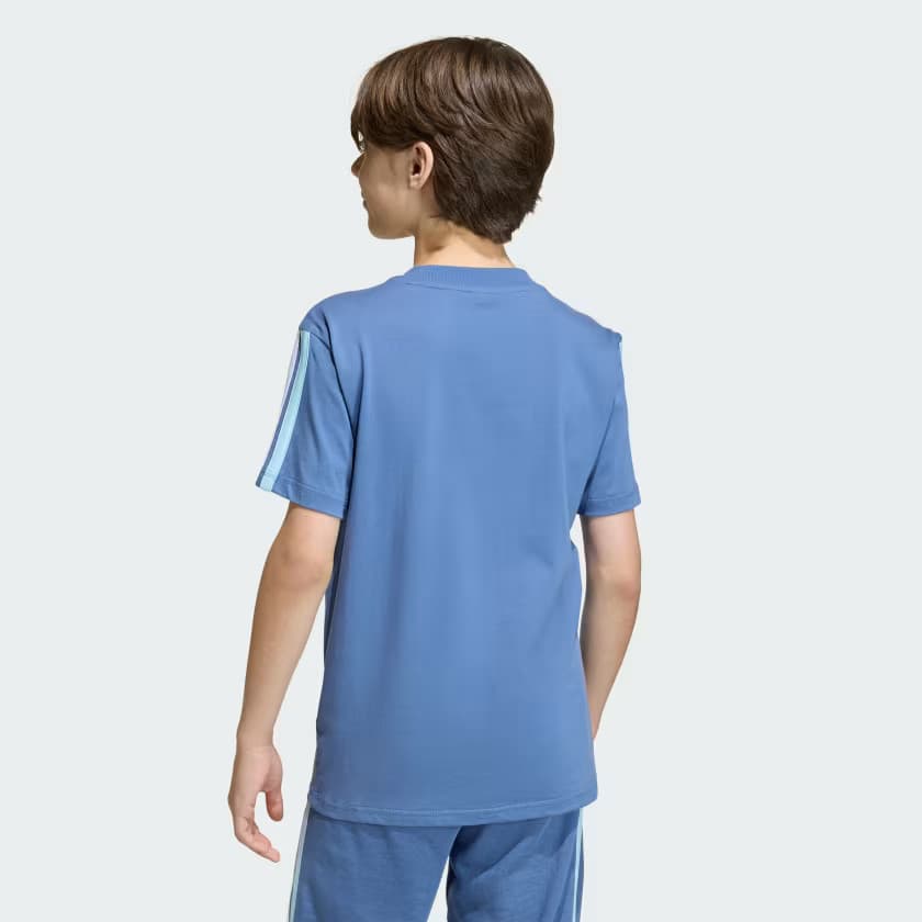 adidas Kids' Argentina DNA T-Shirt Kids - Crew Blue - Size XL - Image 4