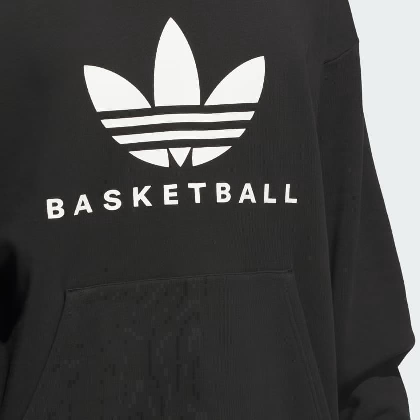 adidas Men's OG FOUN. HOODIE - Black - Size XS - Image 7