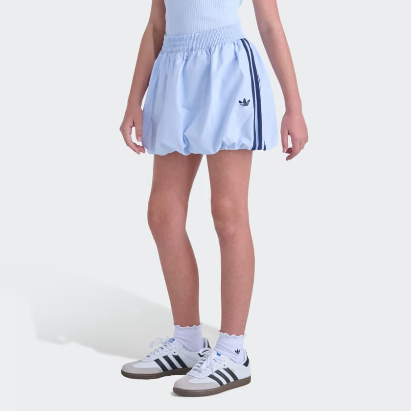 adidas Kids' BUBBLE WNV SKORT - Clear Sky - Size L - Image 4
