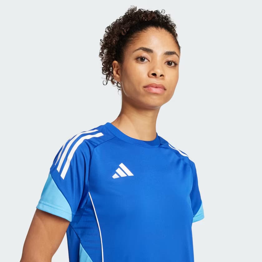 adidas Women's Tiro 25 Competition Jersey - Royal Blue/Blue Burst - Size S - Image 4