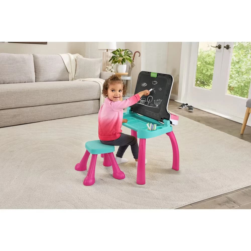 VTech Explore & Write Deluxe Activity Desk - Pink - Image 7