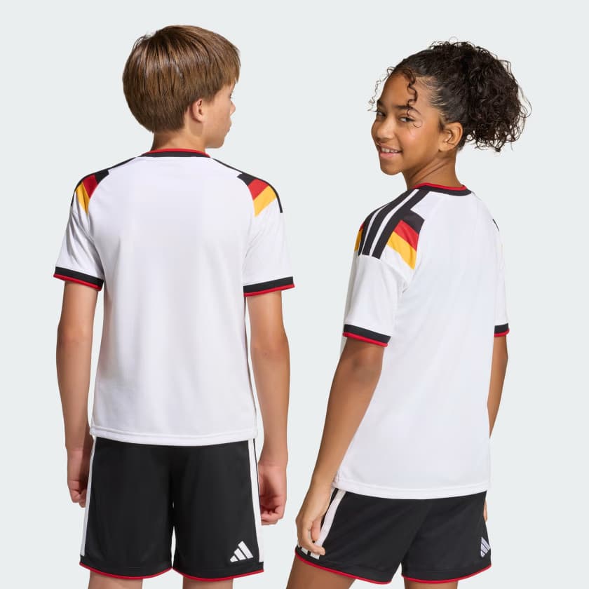 adidas Kids' Germany 26 Home Kids Jersey - White - Size M - Image 2