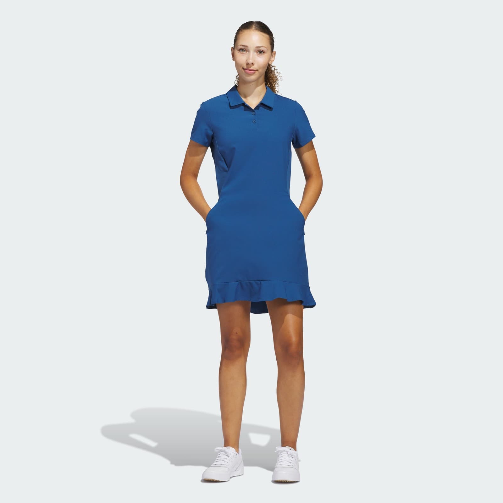 adidas Women's Ultimate365 Solid Dress - Dusky Petrol - Size L - Image 1
