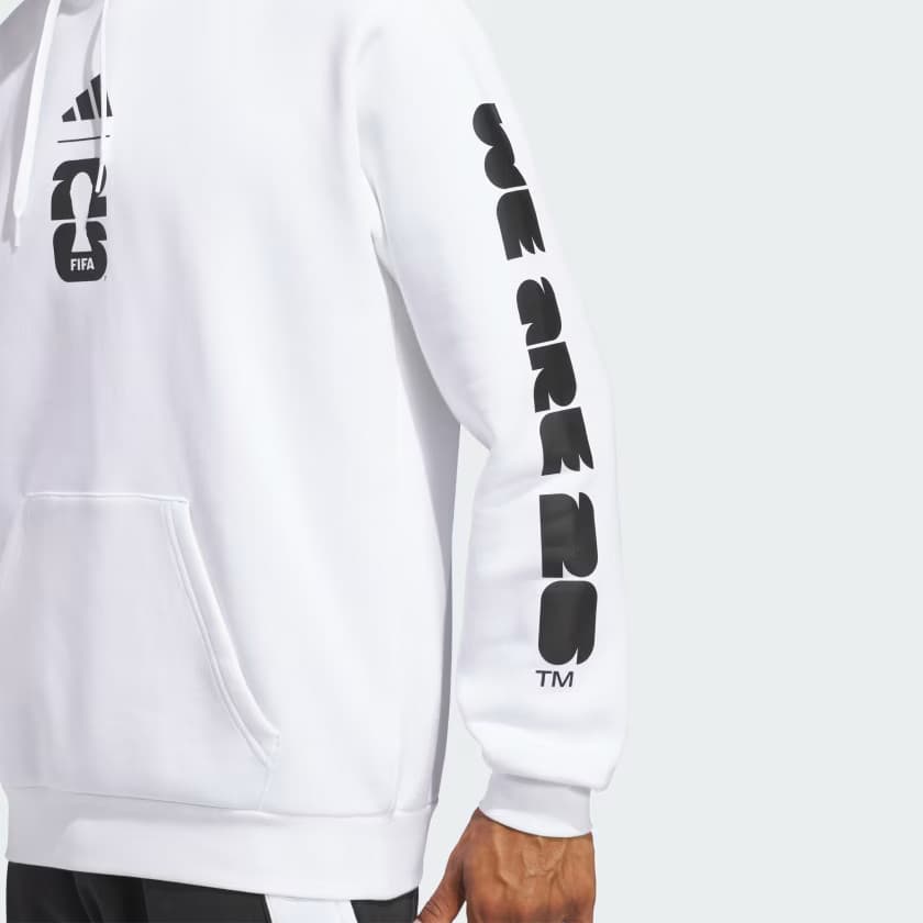 adidas Men's FIFA World Cup 26™ Match Ball Graphic Hoodie - White - Size 2XL - Image 4